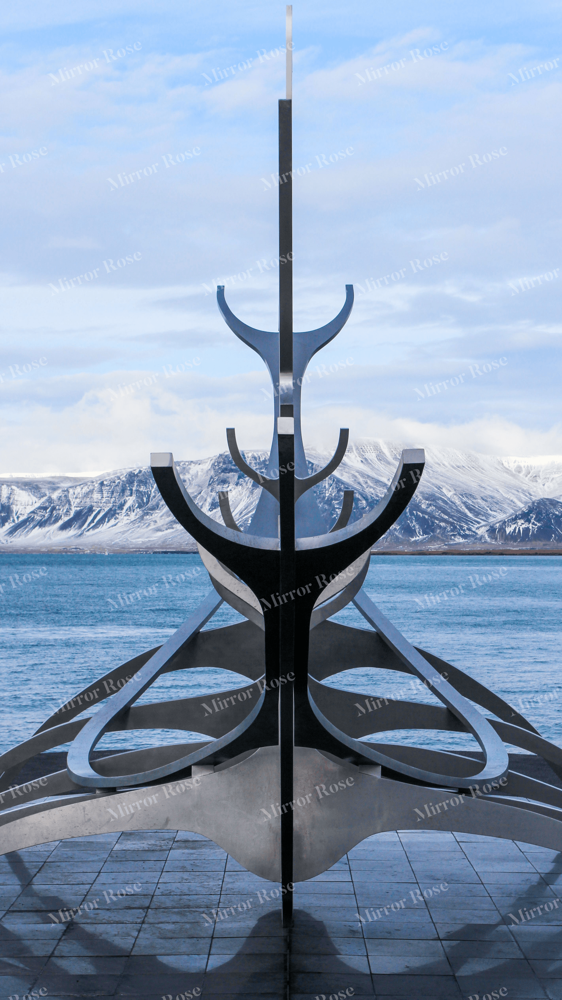 sculptural nordic serenity by the sea